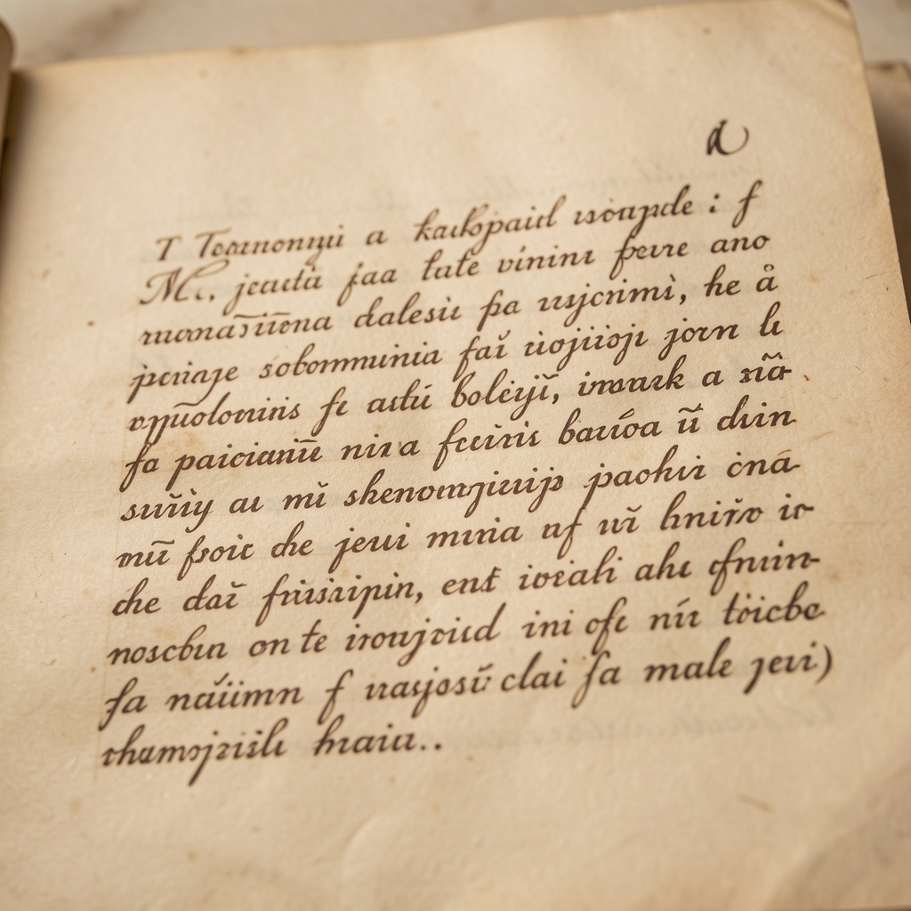 Uvećani detalj starih rukopisnih beleški o sastojcima hrane na bledo-žutom papiru, arhivska fotografija